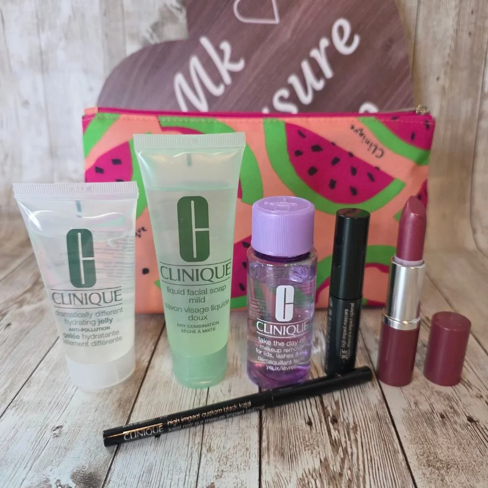 Clinique Makeup Skincare set of 7